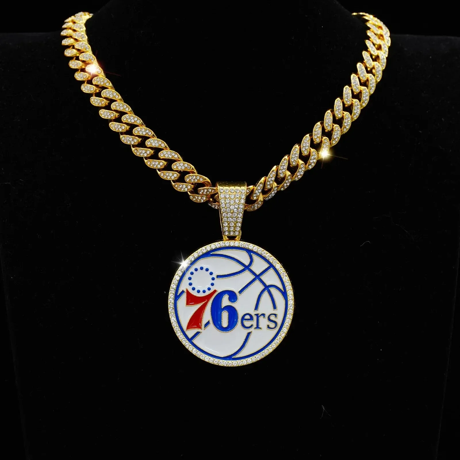 76ers Pendant Neckalce