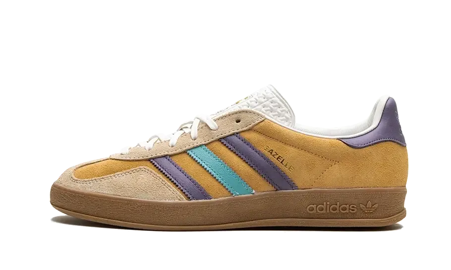 Adidas Gazelle Indoor Glow Orange Shadow Violet