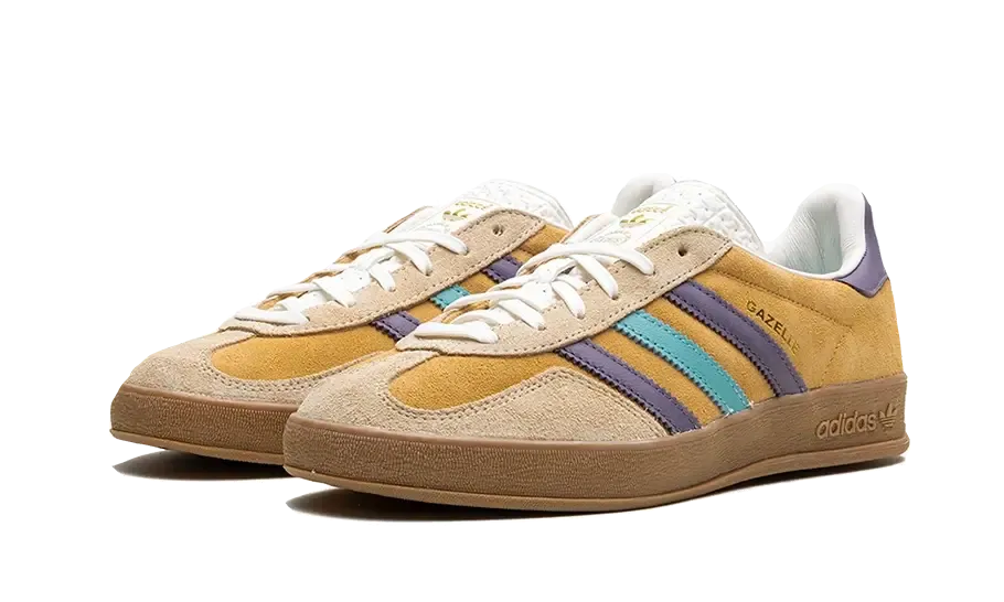 Adidas Gazelle Indoor Glow Orange Shadow Violet