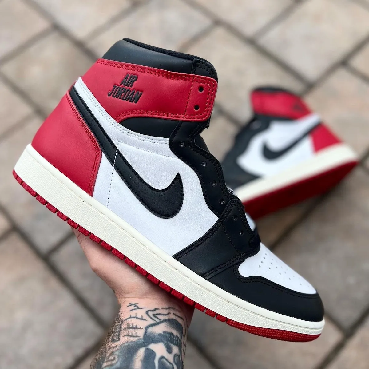 Air Jordan 1 Retro High OG Black Toe Reimagined