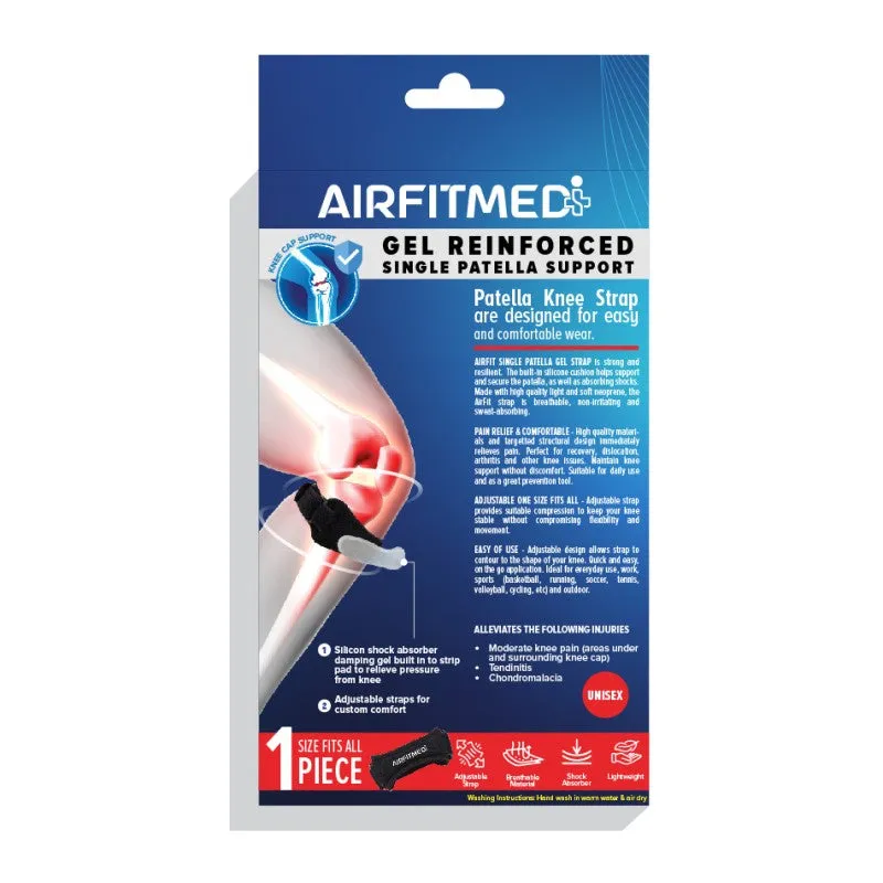 AirFit Medi Gel Reinforced Single Patella Support
