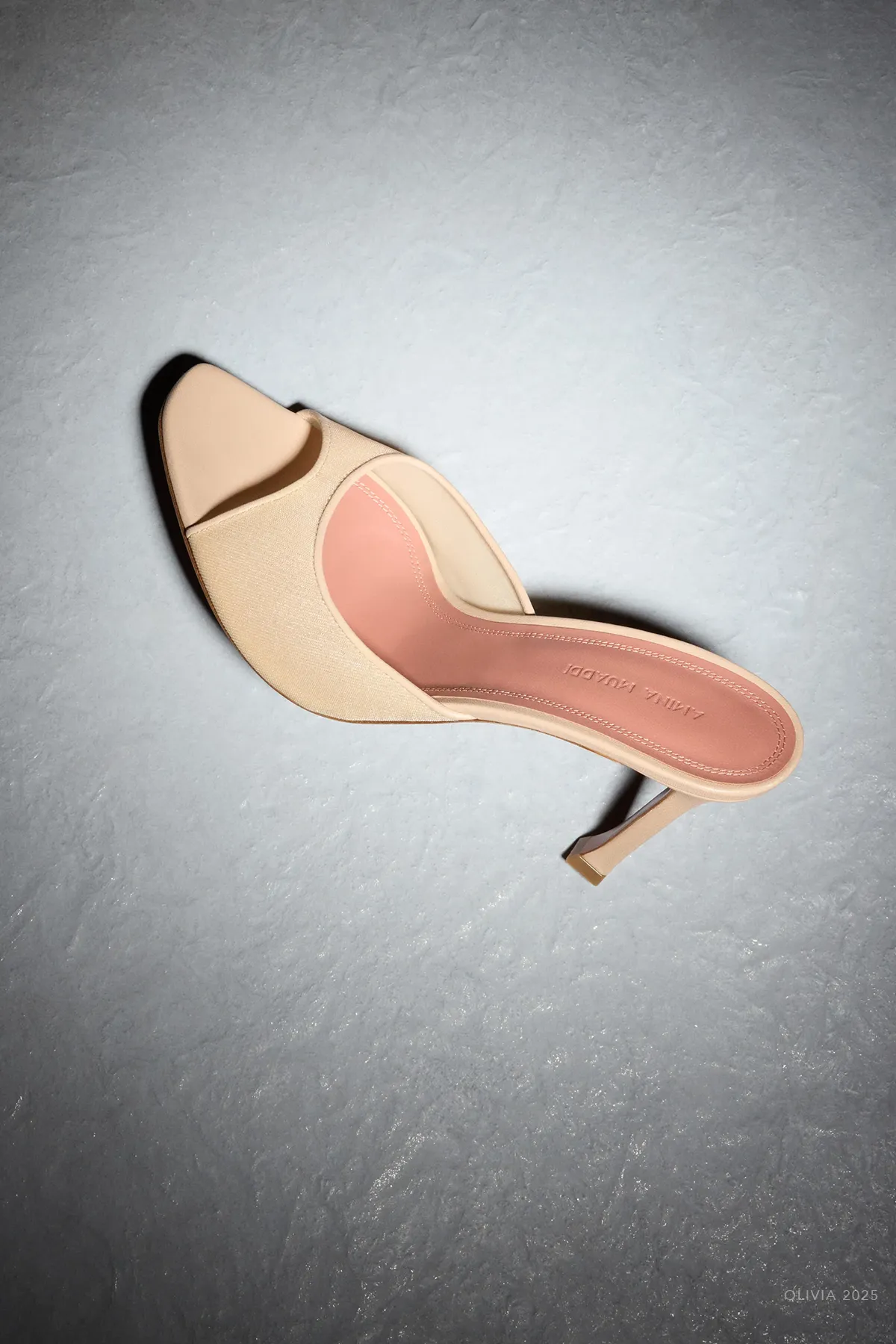 Alexa Mesh Slipper 95 in Latte
