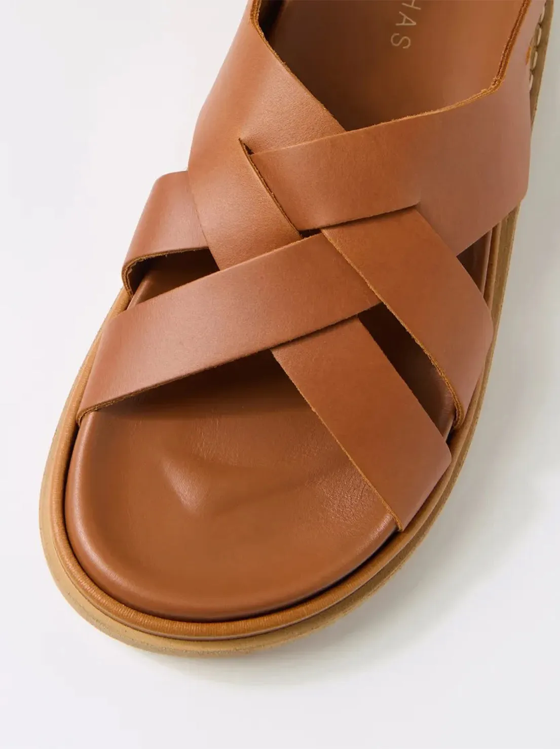 Alohas - Trunca Padded Sandals - Tan