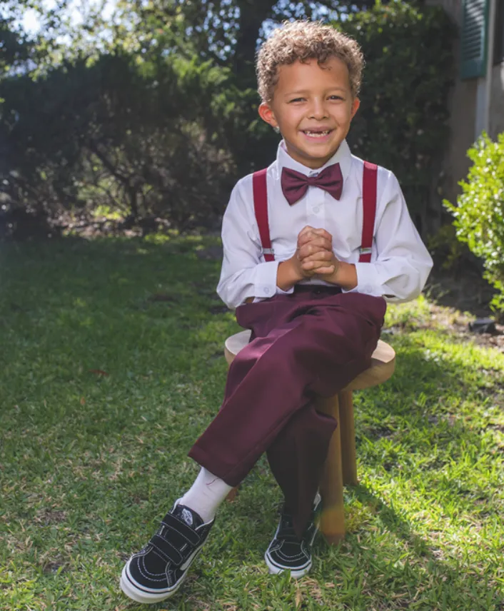Barn Set Burgundy