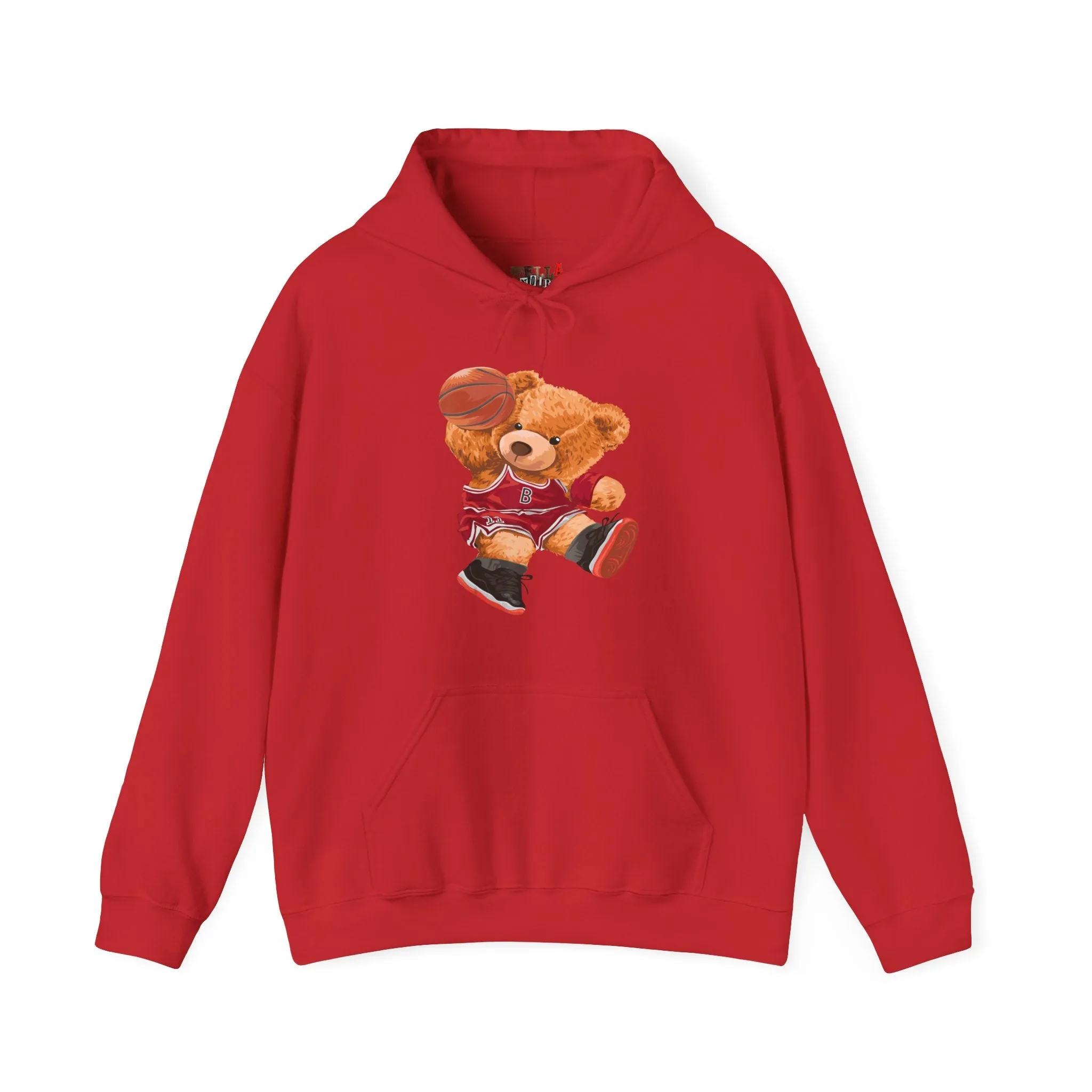 Basketball Teddy Bear Hoodie