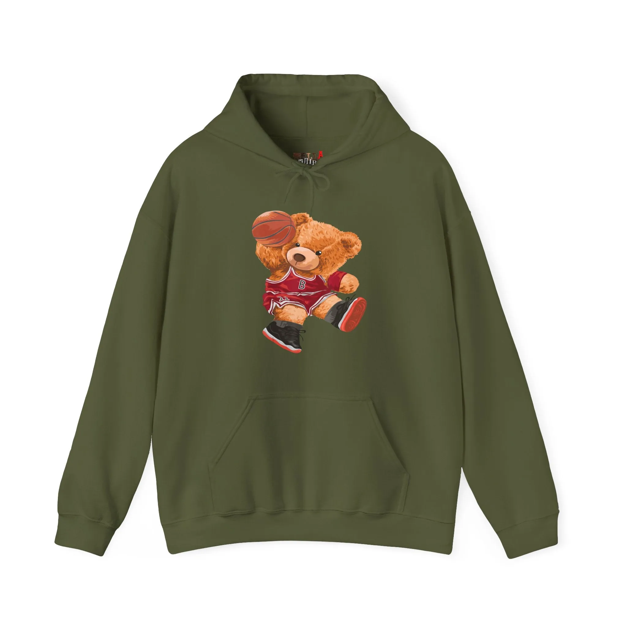 Basketball Teddy Bear Hoodie