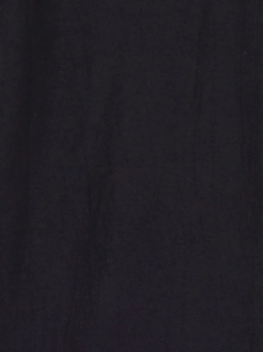 Black Printed Slim Fit T-Shirt | Greenfibre