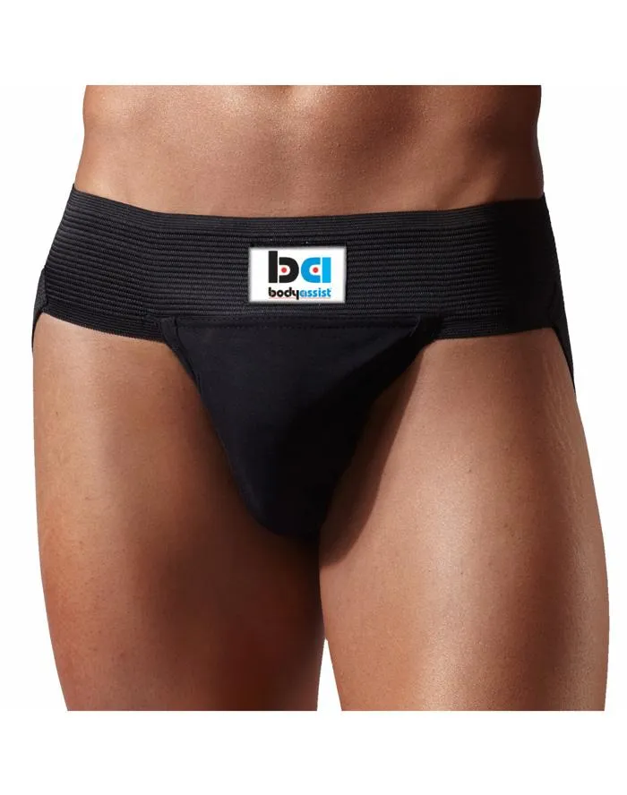 Body Assist Black Athletic Supporter Jock Strap 540