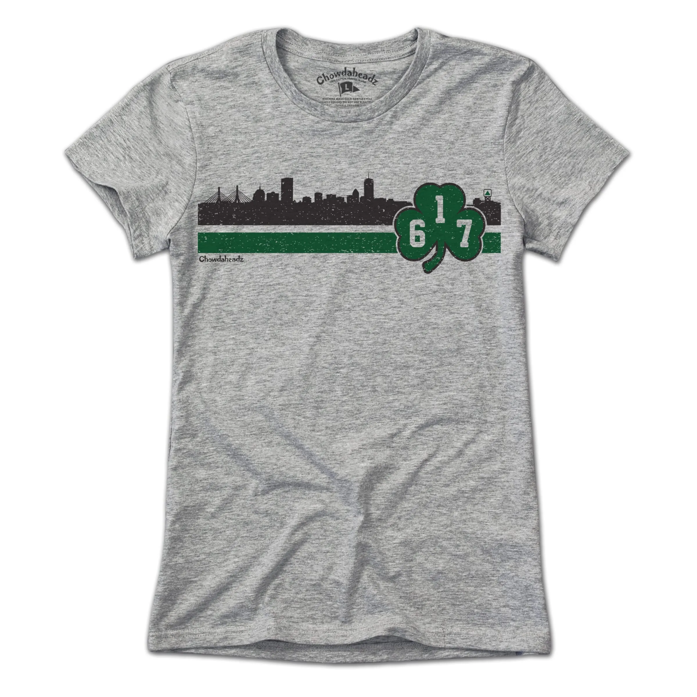 Boston 617 Shamrock Sideline T-Shirt