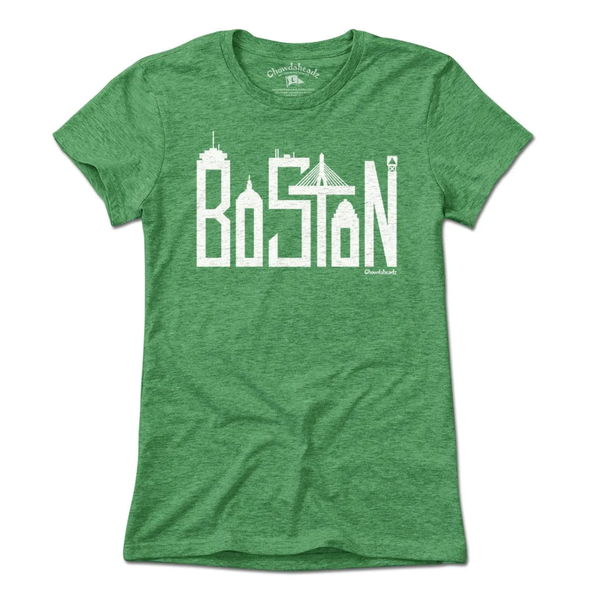 Boston Team Skyline Letters T-shirt