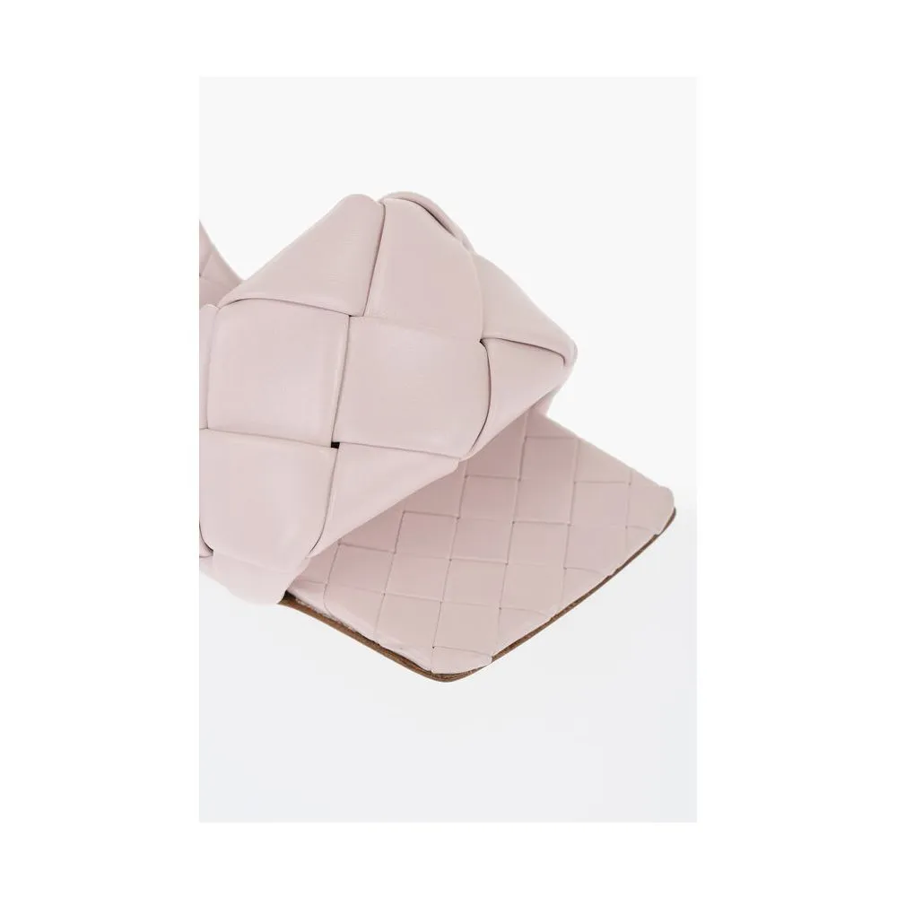 Bottega Veneta Pink Leather Sandal
