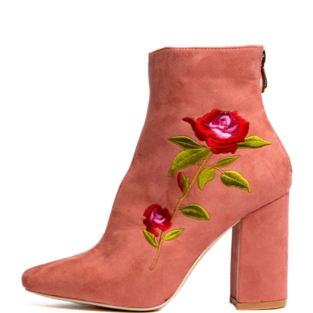 Cape Robbin Betisa-38 Pink Booties Pink