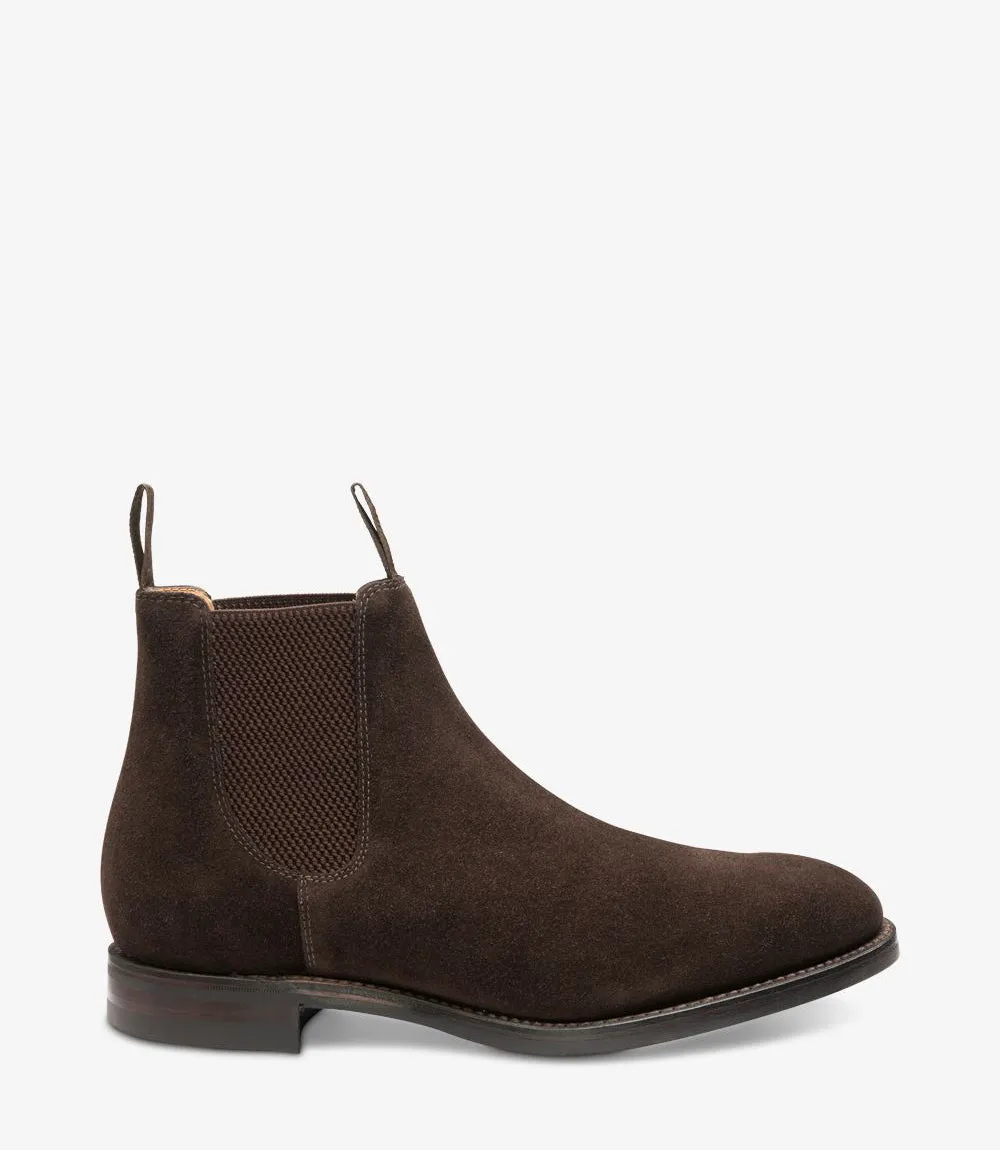 Chatsworth Dark Brown Suede
