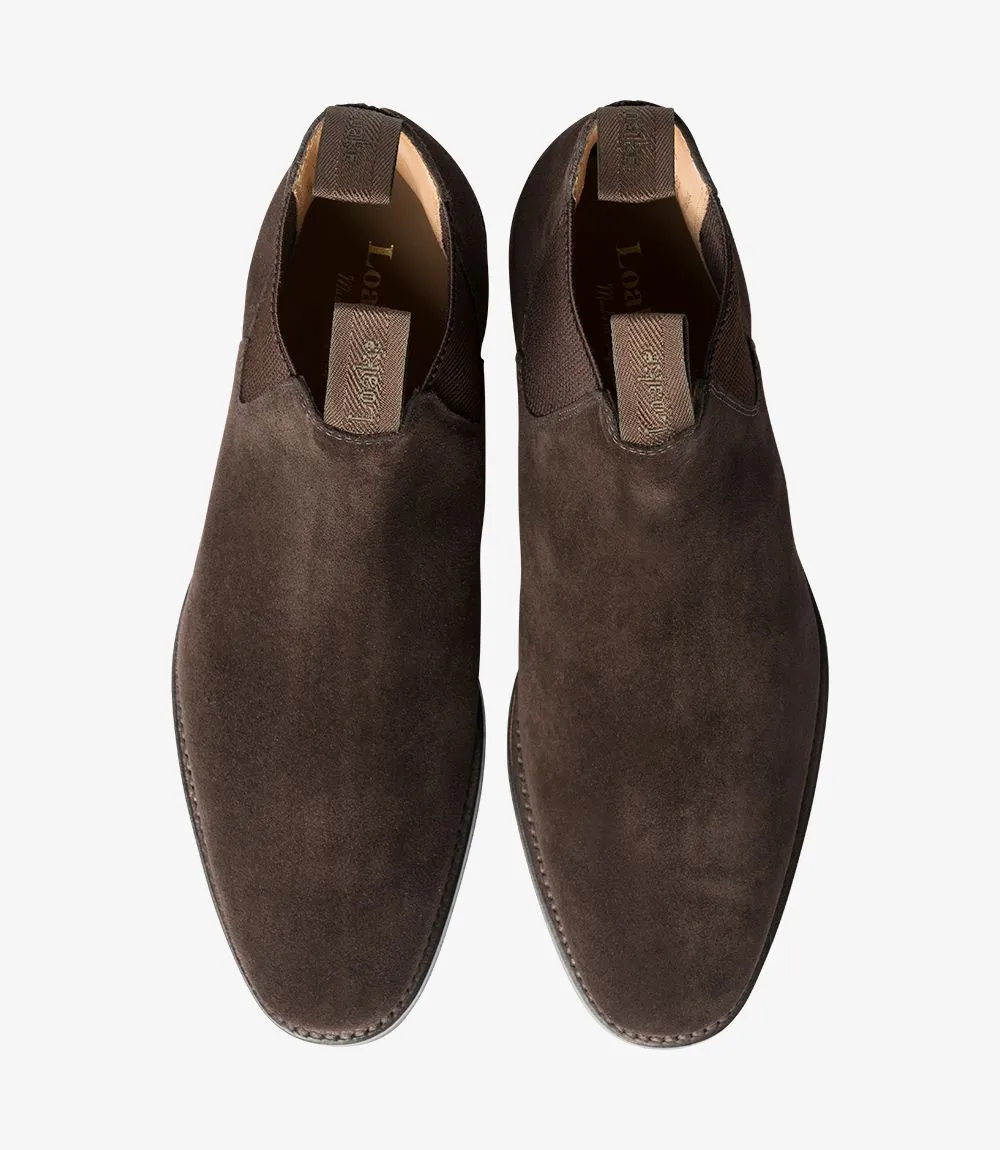 Chatsworth Dark Brown Suede