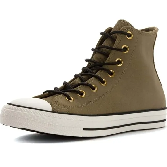 Converse Unisex Chuck Taylor All Star Hi Jute/Egret/Black Shoe-Mens8/Wms10