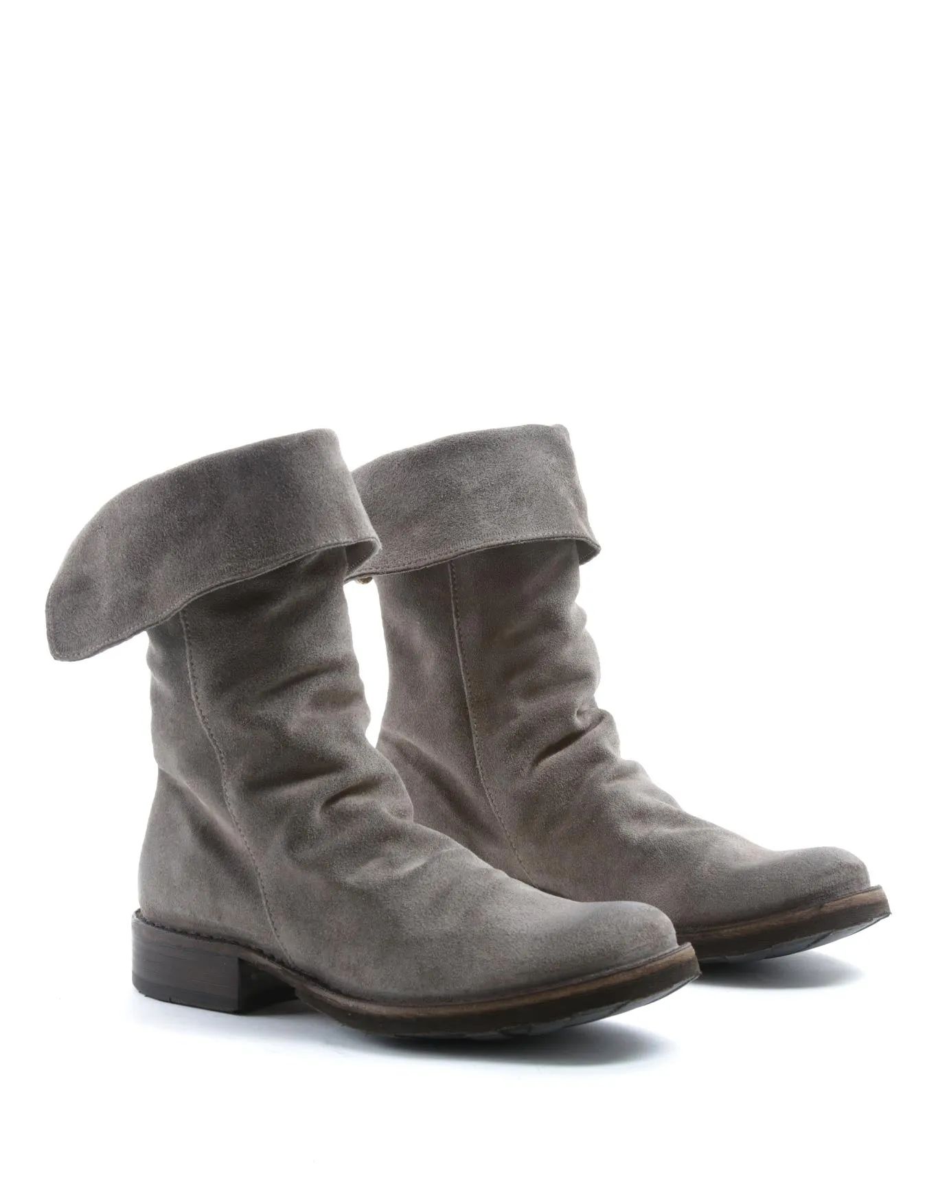 ELLA Taupe Suede Boots