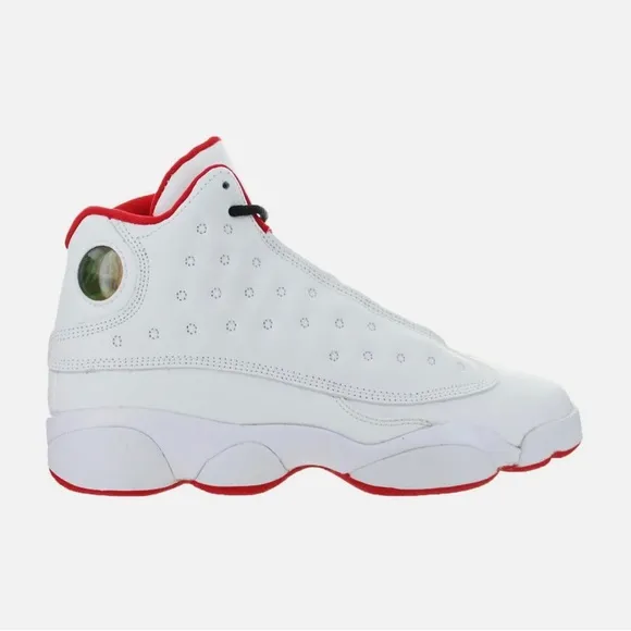 Fair Youth Sz 7Y Jordan 13 Retro Sneakers Alternative History Of Flight In White