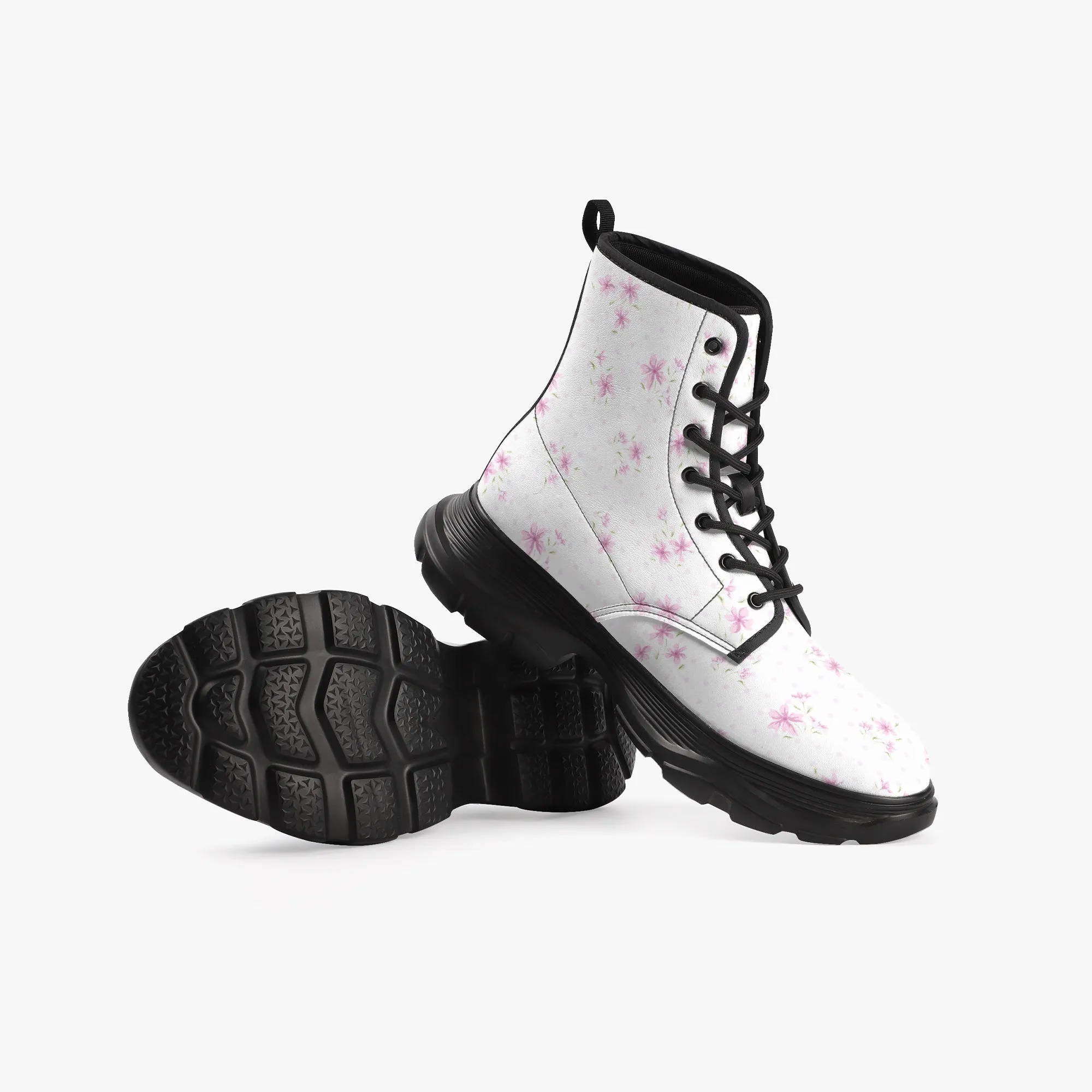 Floral With Polka