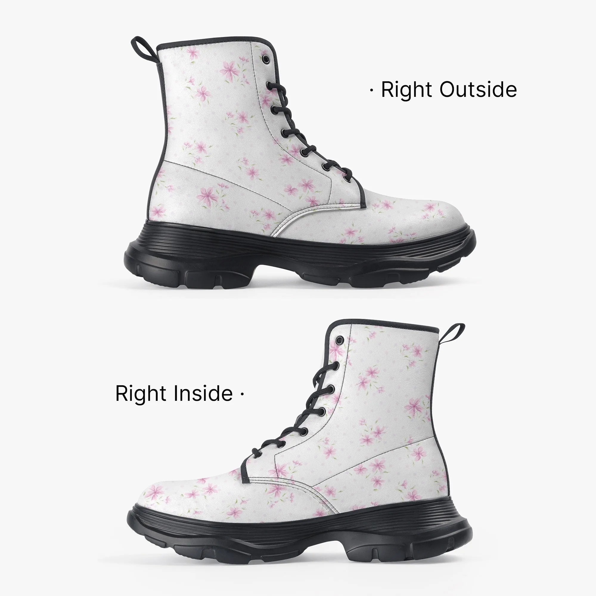 Floral With Polka