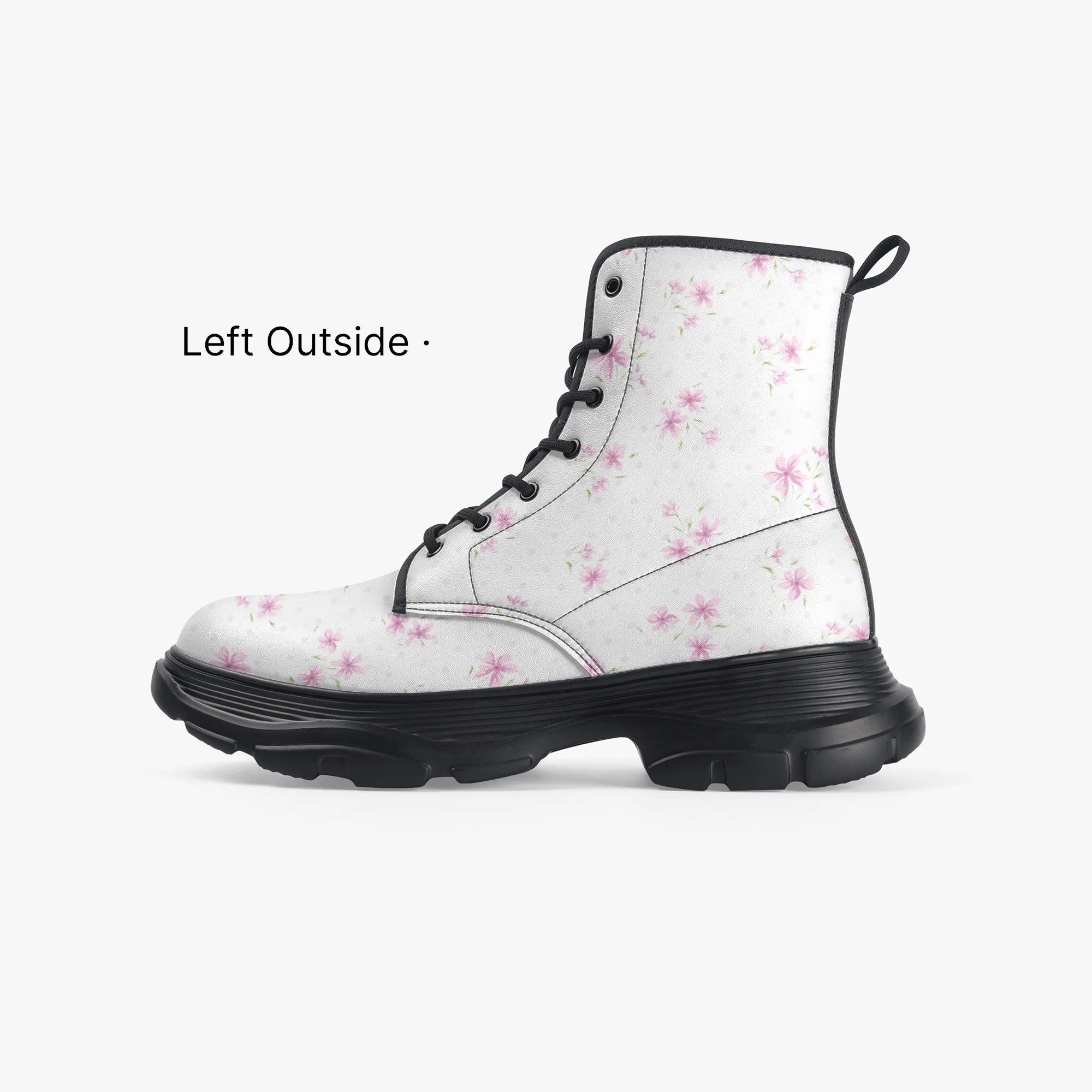 Floral With Polka