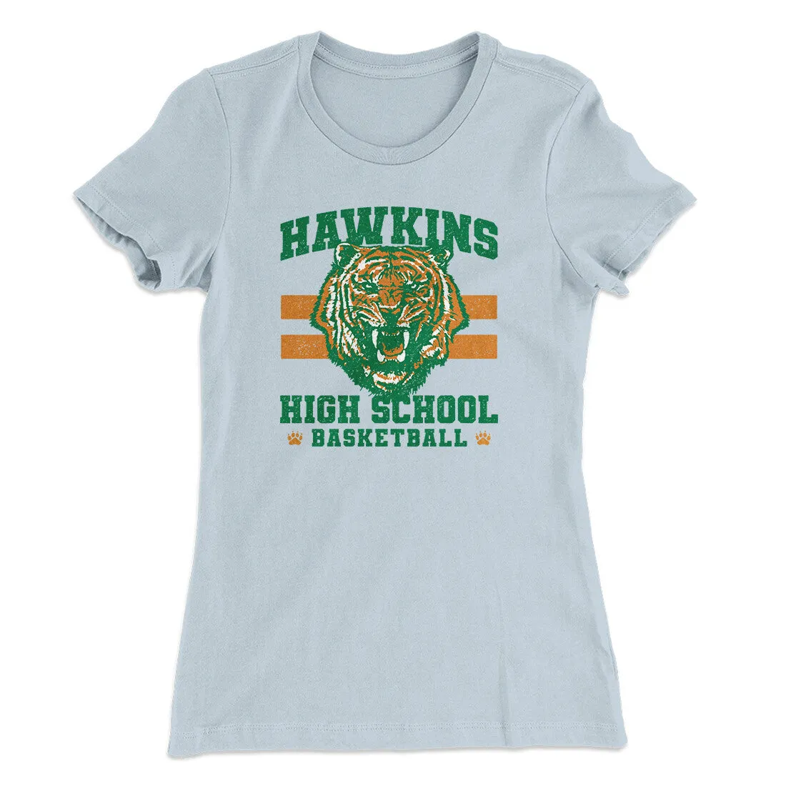 Hawkins Tigers Basketball Women's T-Shirt