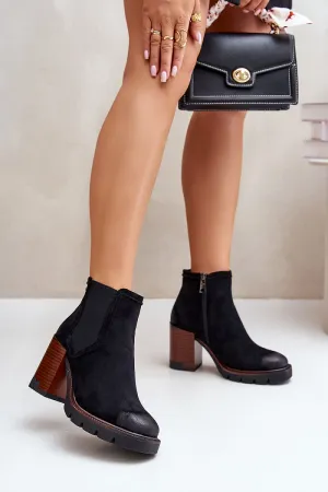 Heel boots