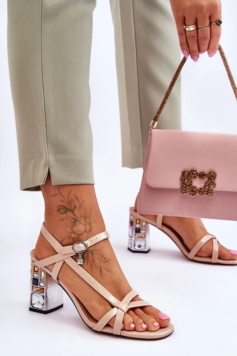 Heel sandals
