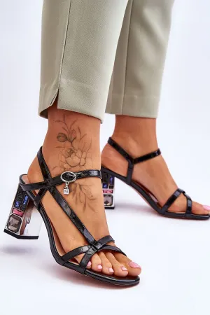 Heel sandals