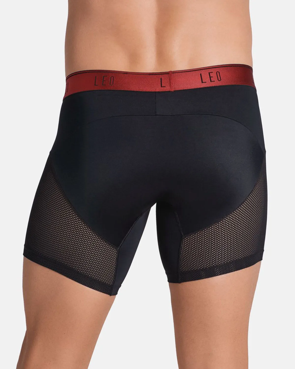 High-Tech Mesh Boxer Brief with Ergonomic Pouch