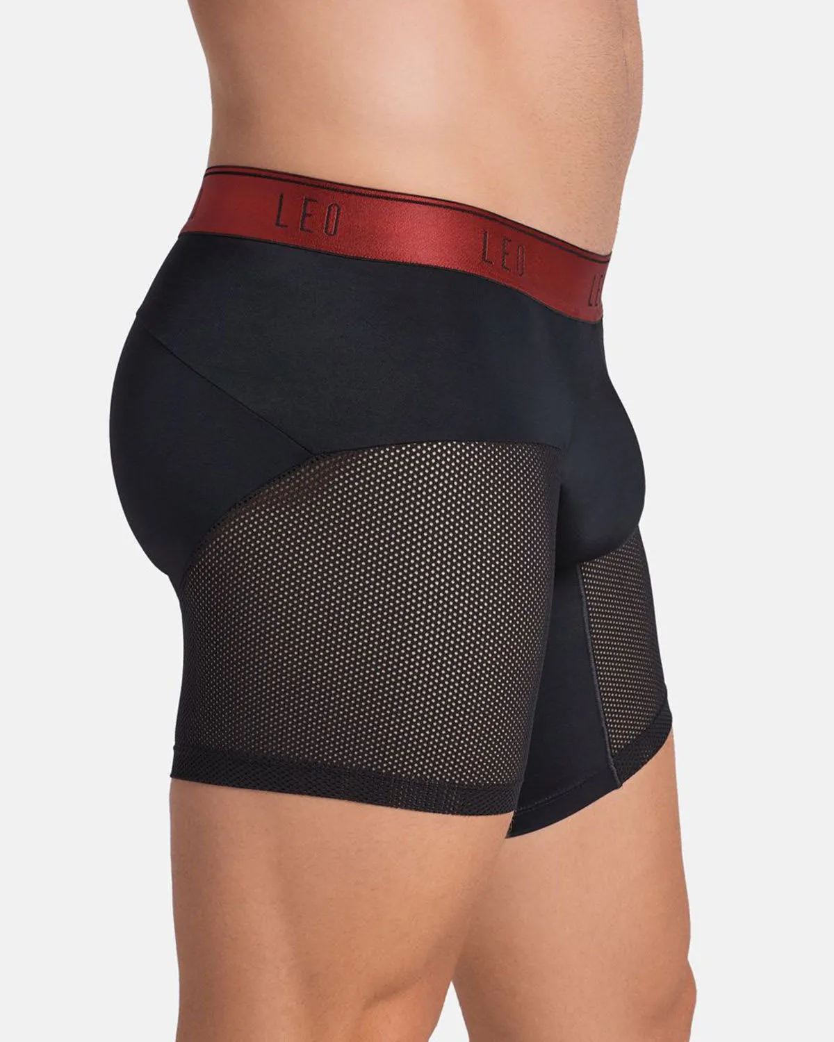 High-Tech Mesh Boxer Brief with Ergonomic Pouch
