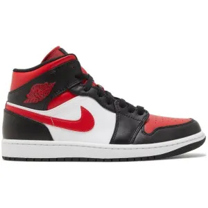 Jordan 1 Mid Bred Toe (2022)