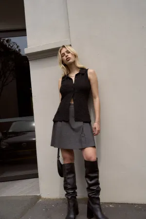 Josie Pleated Mini Skirt