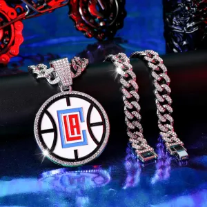 LA Clippers Pendant Necklace