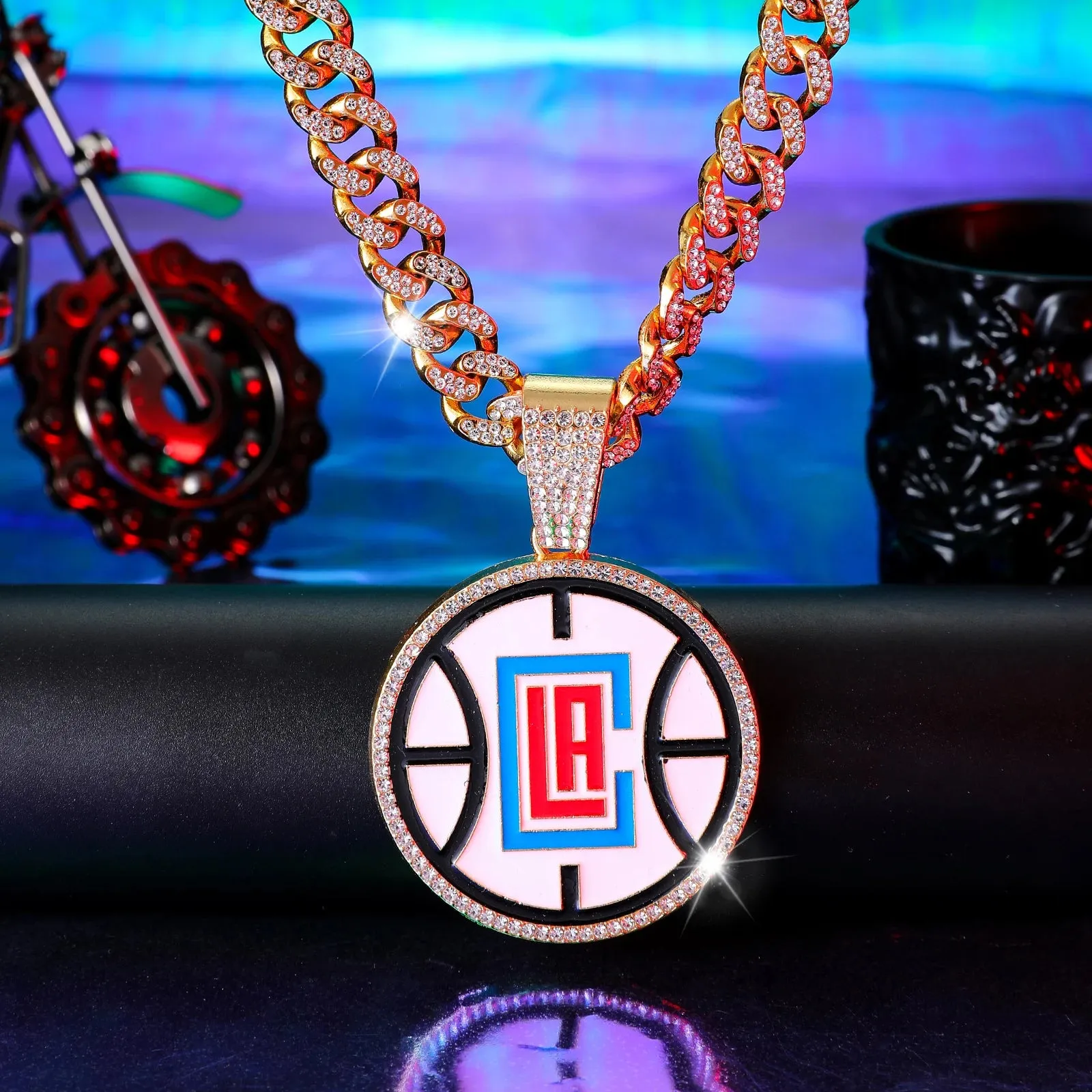 LA Clippers Pendant Necklace