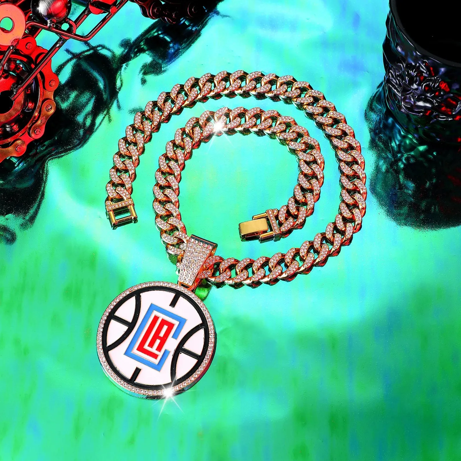 LA Clippers Pendant Necklace