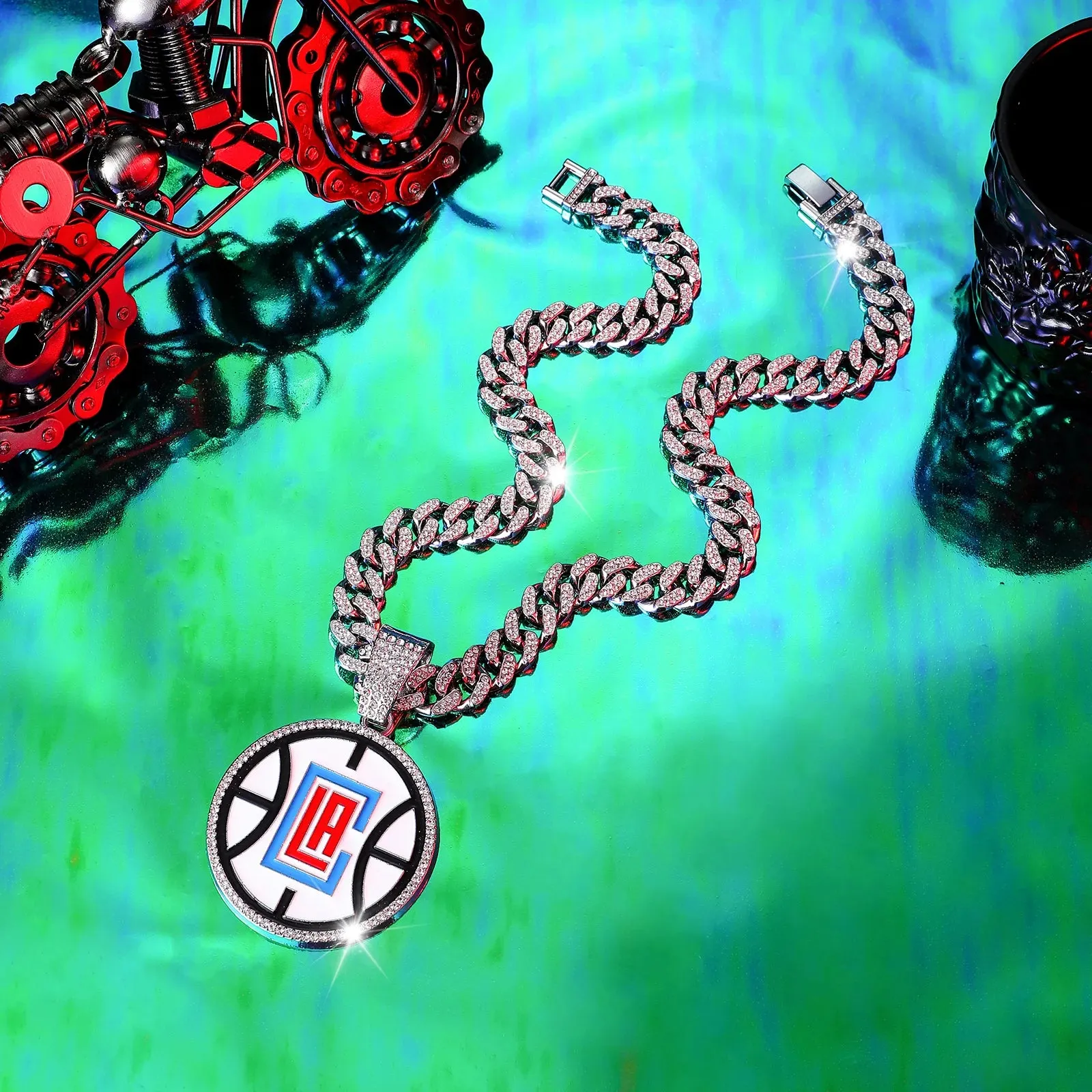 LA Clippers Pendant Necklace