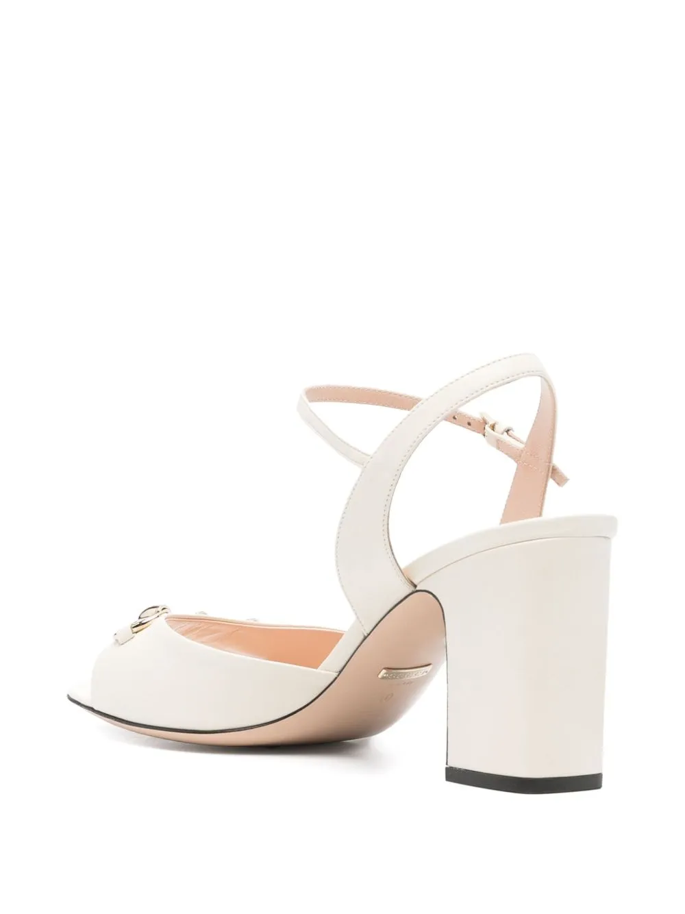Lady horsebit leather sandals