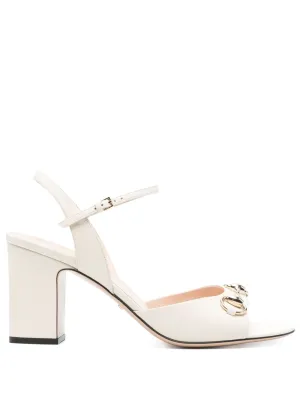 Lady horsebit leather sandals