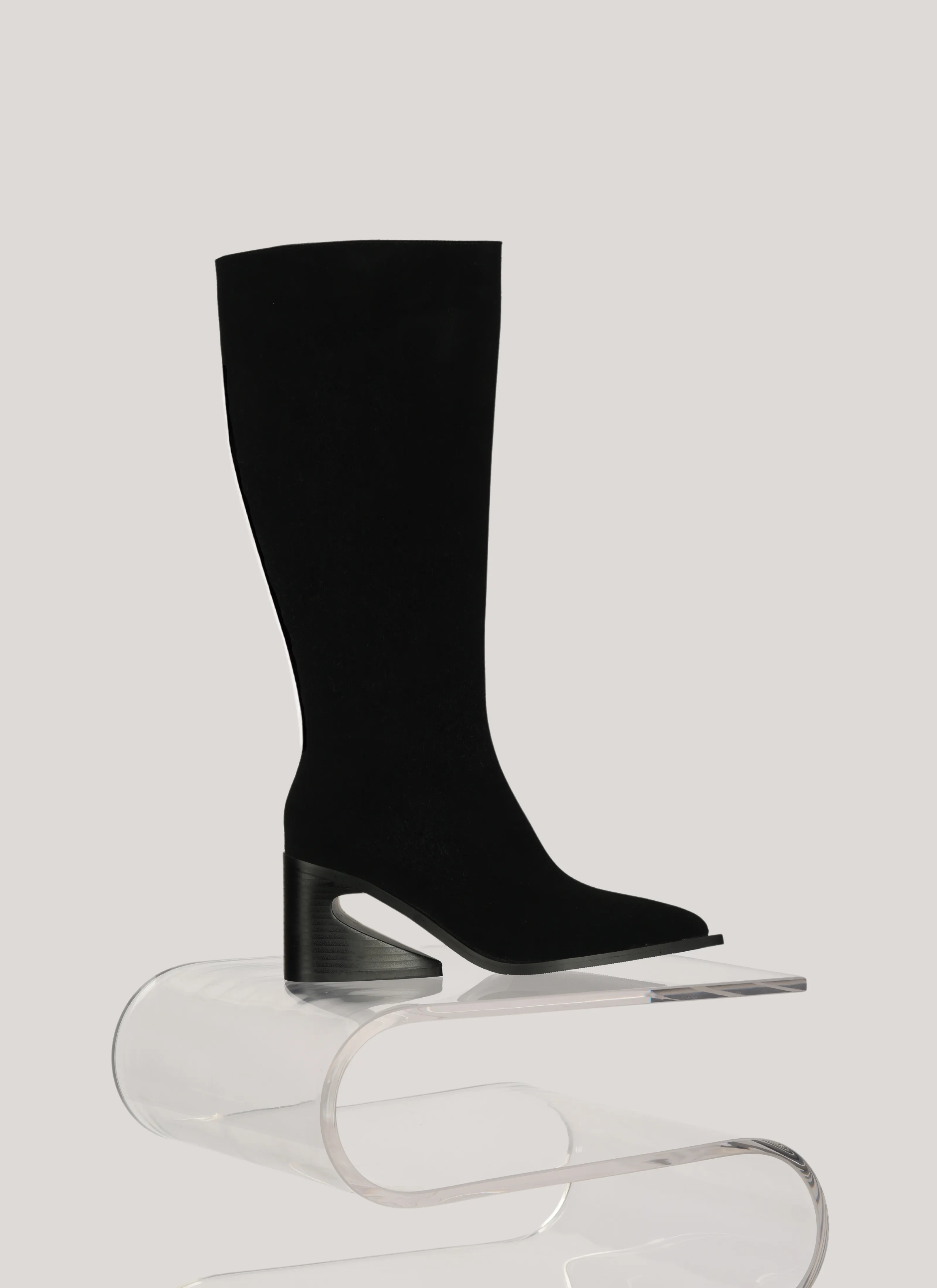 Maeve Tall Boots - Black Duo
