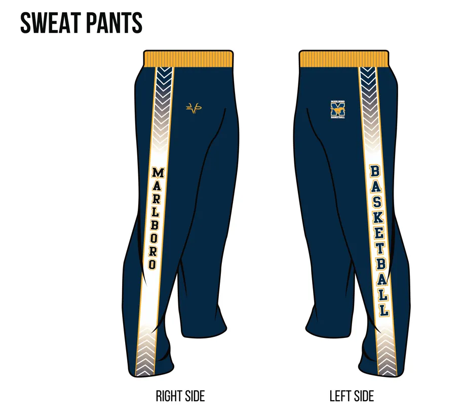MARLBORO BASKETBALL Sublimated Sweatpant