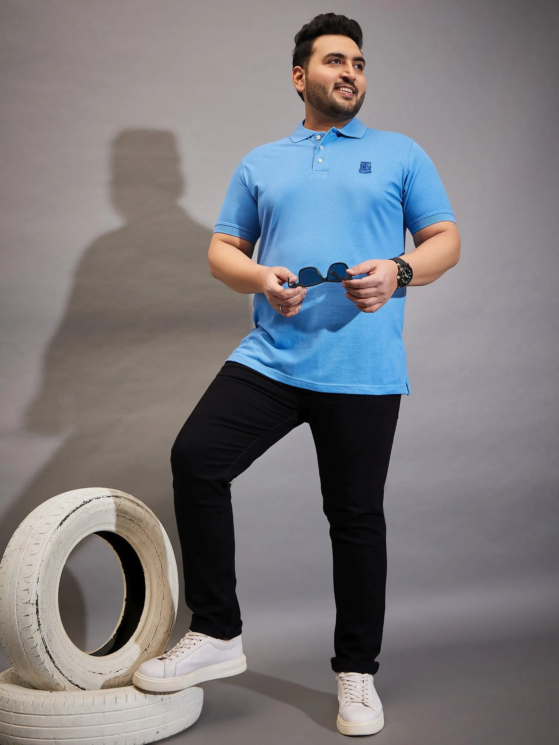 Men Plus Size Zenith Solid Jeans