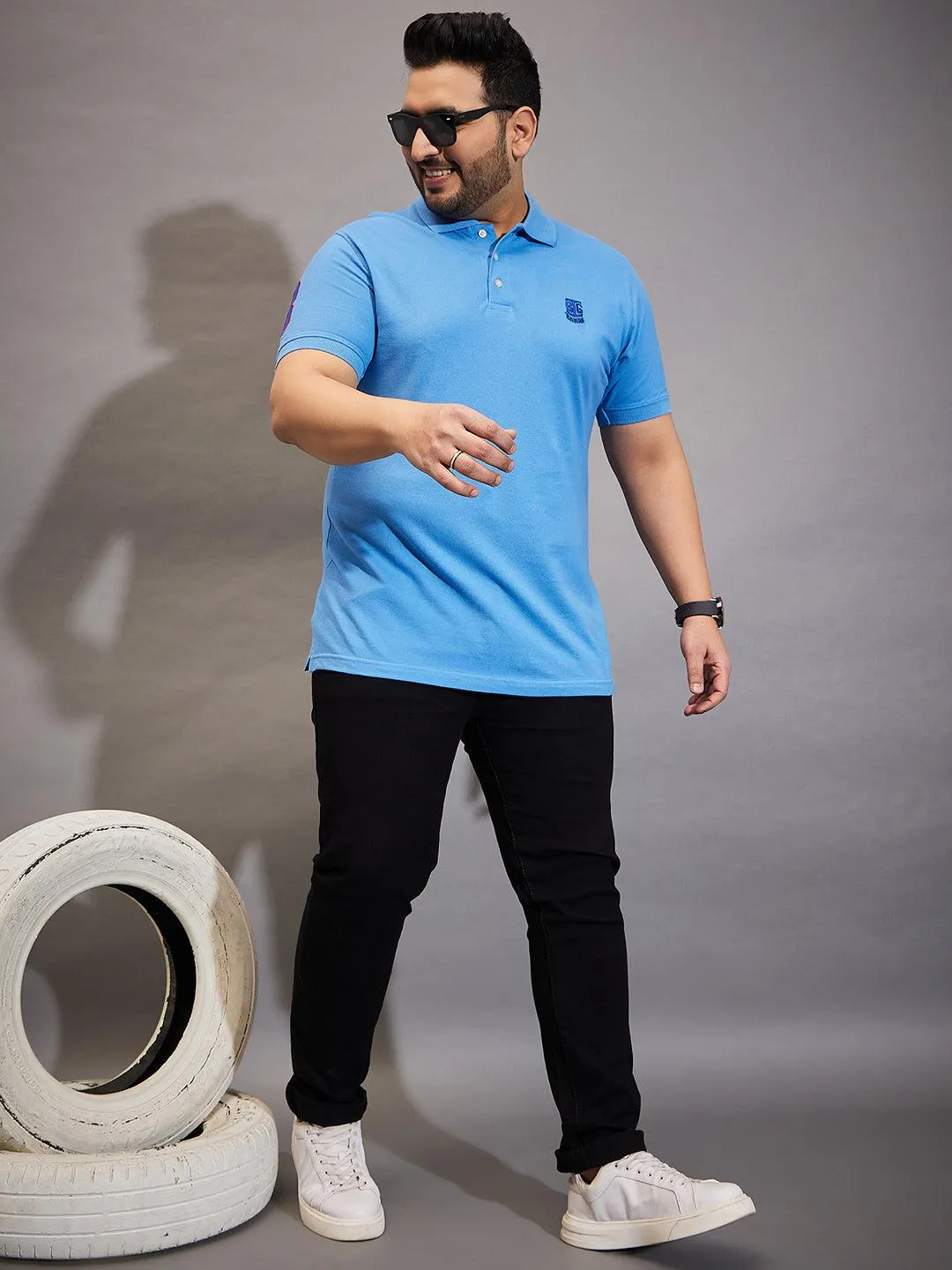 Men Plus Size Zenith Solid Jeans