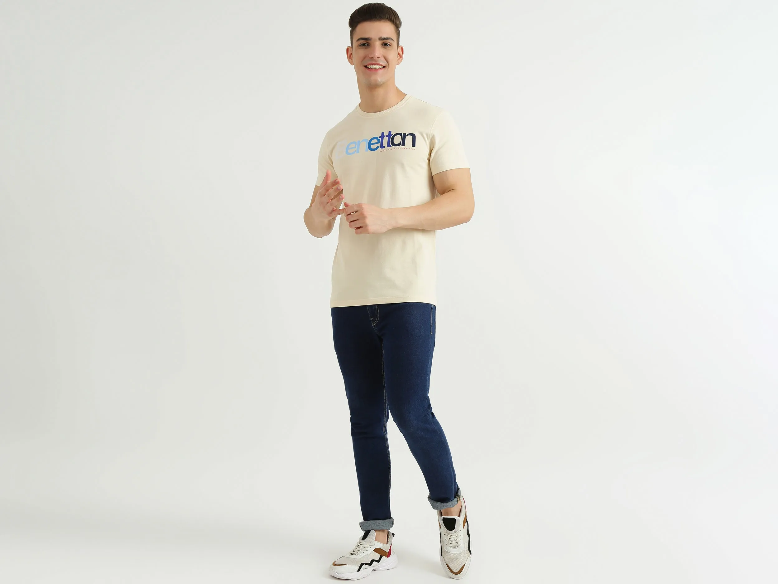 Mens Short Sleeve Printed T-Shirt