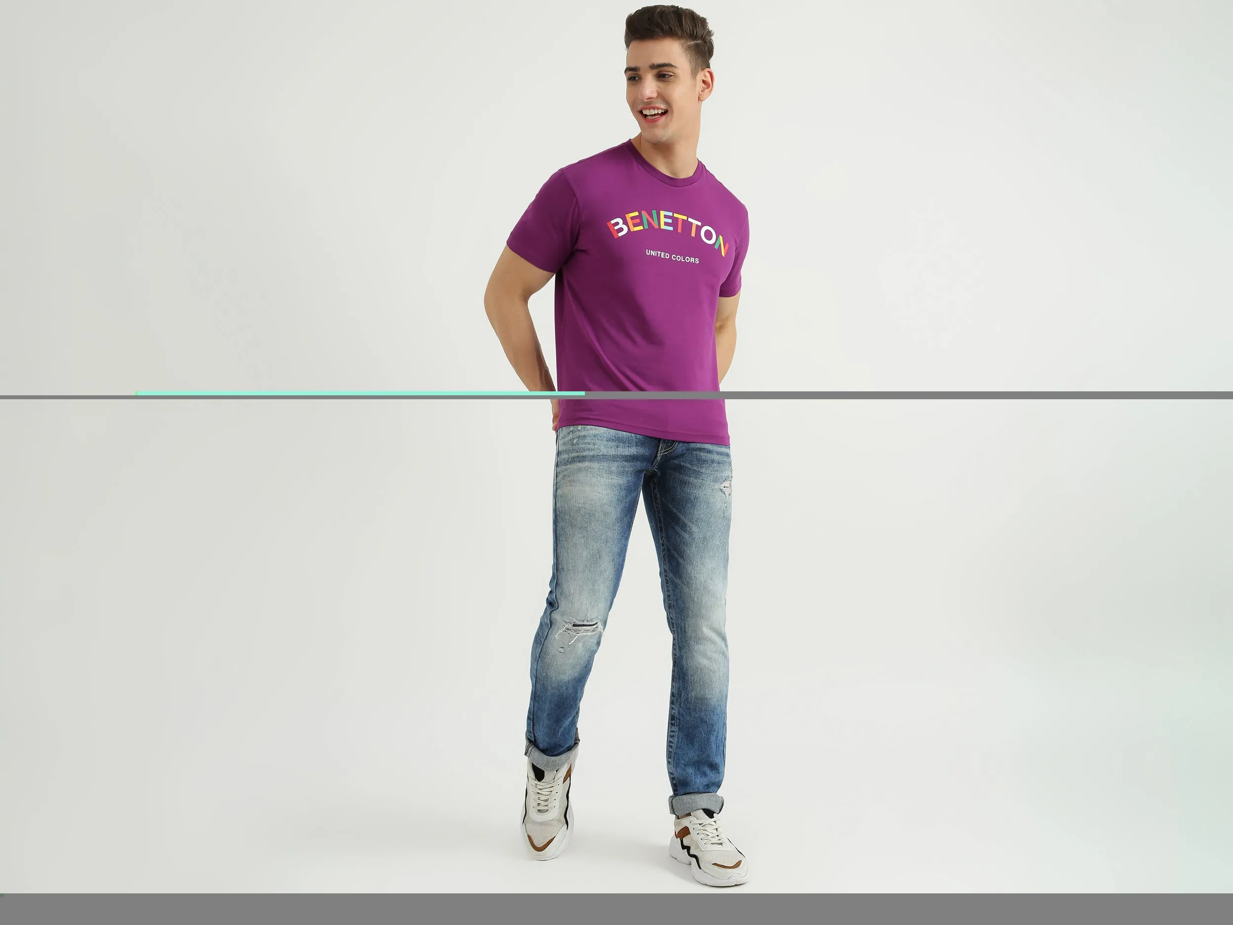 Mens Short Sleeve Printed T-Shirt