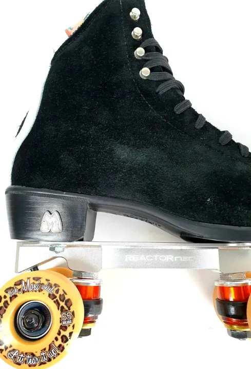 Moxi Jack Roller Skates with Reactor Neo Black