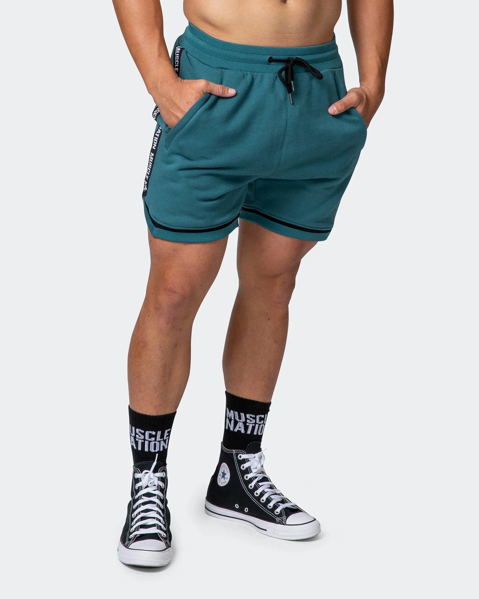 MVP 5" BASKETBALL SHORTS Deep Teal
