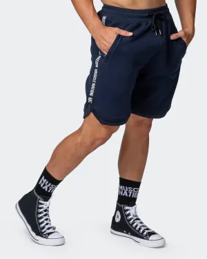 MVP 8" Basketball Shorts - Navy