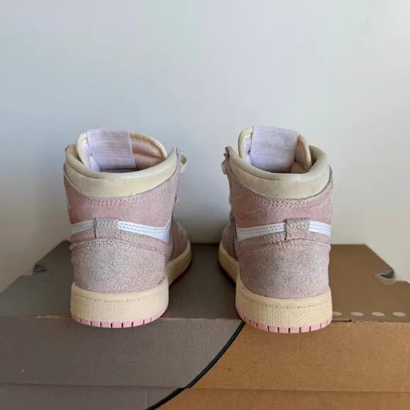 Nike Air Jordan 1 Retro High OG ‘Washed Pink’ PS Kids Sneakers - SZ 2 Y