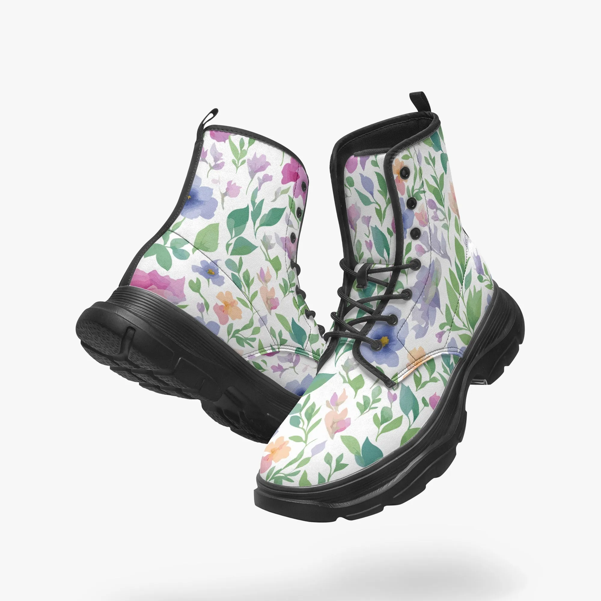 Pastel Painted Flowers