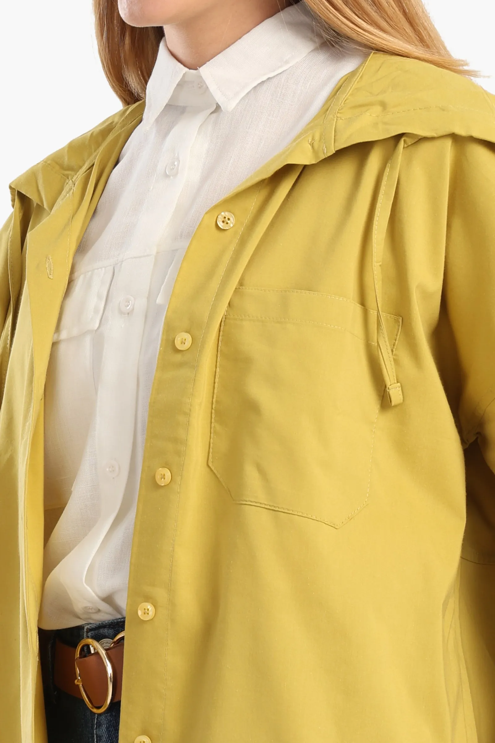 Relaxed-Fit Hooded Shirt